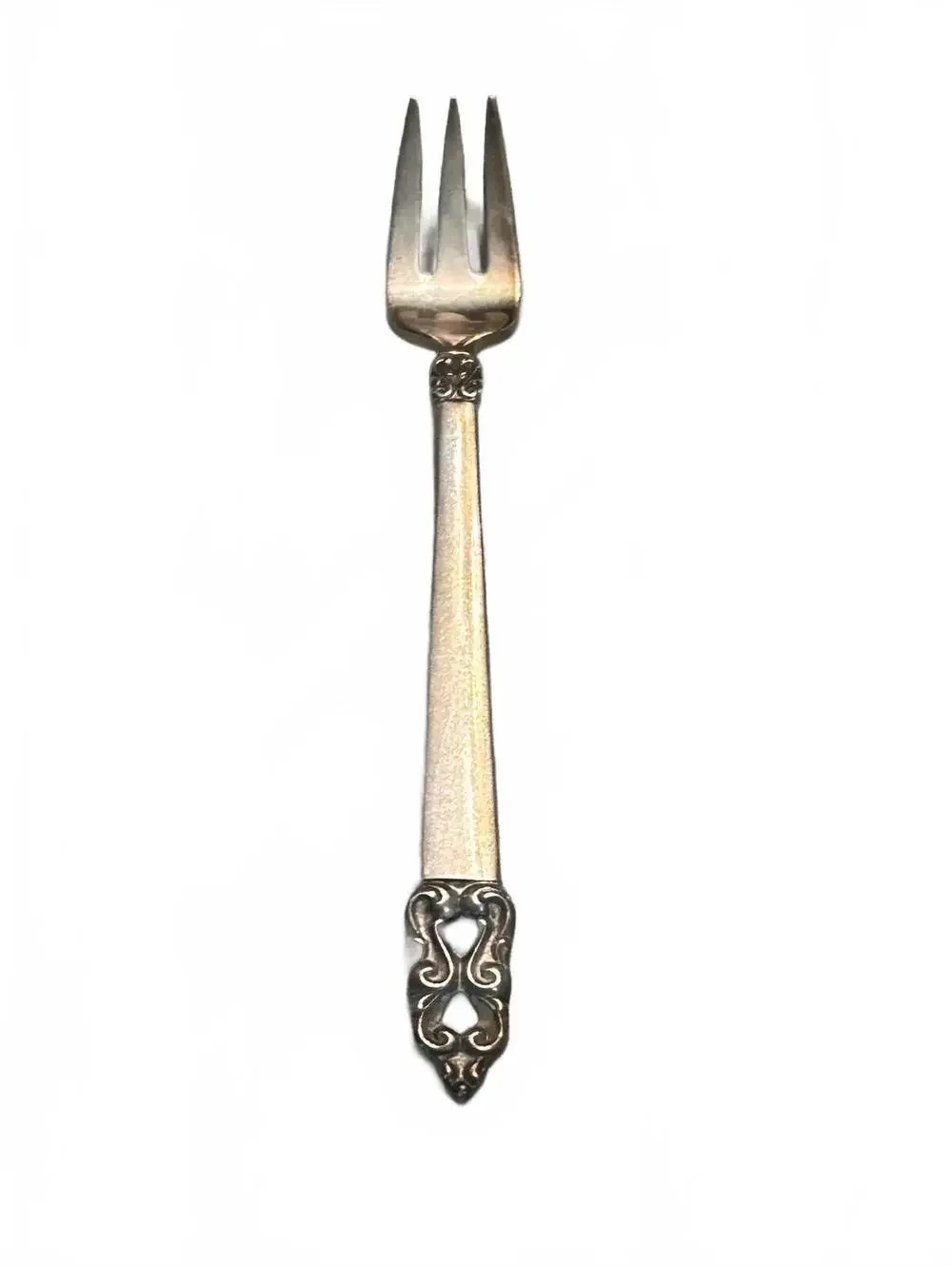 1847 Rogers Bros King Frederik Silverplate Single Seafood Cocktail Fork